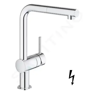 Grohe 31397000 - Dřezová baterie s výsuvnou koncovkou, chrom