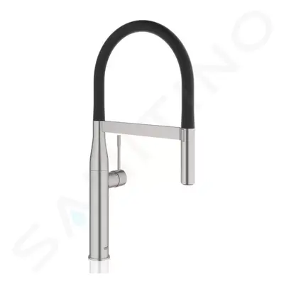 Grohe 30294DC0 - Dřezová baterie s flexibilním ramenem s přepínačem, supersteel