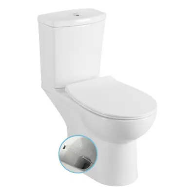 Sapho KAIRO CLEANWASH WC kombi s bidet. sprškou, zadní odpad, bílá