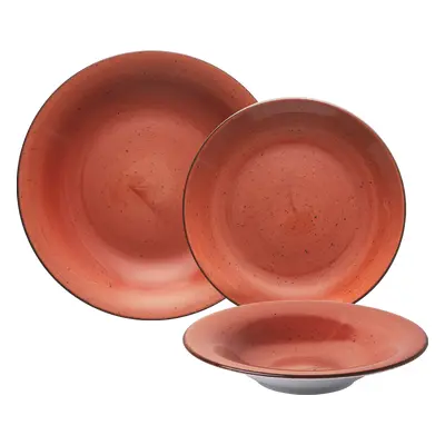 Porecelánový set terracotta 18 ks - Hotel Inn Chic color - 910082