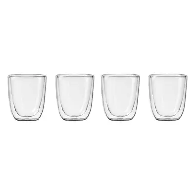 Pohár BASIC Glas Double Wall 190 ml - set 4 ks - 321235