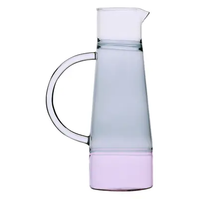 Džbán růžová/kouřová/průhledná 1,5 l - 983021