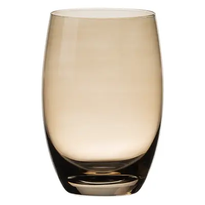 Sklenice Tumbler taupe 460 ml, 6 ks - Optima Glas Lunasol - 322831