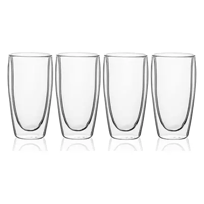 Pohár BASIC Glas Double Wall 330 ml - set 4 ks - 321230