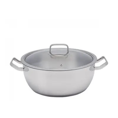 Wok Merkur se skleněným víkem 9,6 l - 601203