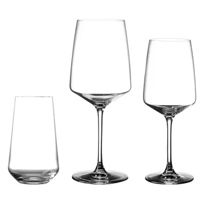 Startovací set pohárů do domácnosti 18 ks – 21st CENTURY Glas Lunasol - 322165