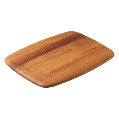 Deska na krájení velká Teak 35.6 x 27.9 x 1.9 cm – GAYA Wooden - 593734