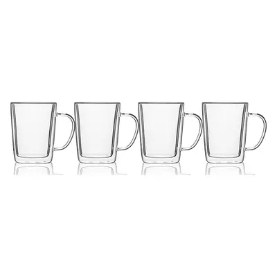 Šálek BASIC Glas Double Wall 300 ml - set 4 ks - 321232