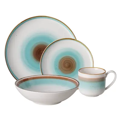 Porcelánový set 16 ks - Gaya RGB Rustico Lunasol - w0027