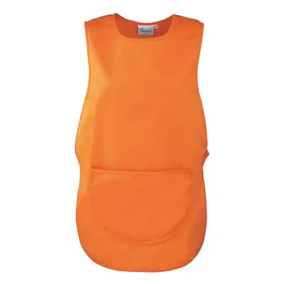 Tabard / zástěra s kapsou a zapínáním Clean