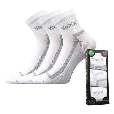 VoXX® 3 PACK Unisex ponožky Caddy B v krabičce Barva: bílá