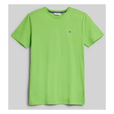 TRIČKO GANT SHIELD SS T-SHIRT SLIME GREEN