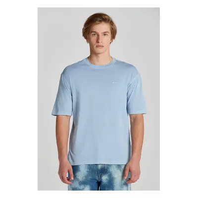 TRIČKO GANT SUNFADED SS T-SHIRT EVENING BLUE