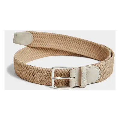 OPASEK GANT ELASTIC BRAIDED BELT DRY SAND