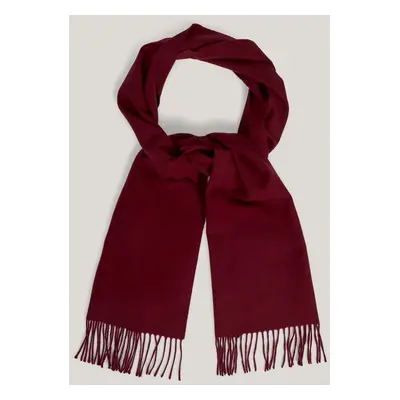 ŠÁLA GANT UNISEX. WOOL SCARF WINE RED