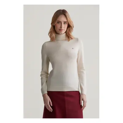 ROLÁK GANT EXTRAFINE LAMBSWOOL ROLLNECK CREAM