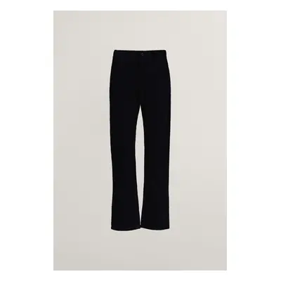 KALHOTY GANT RELAXED WORKWEAR CORD TROUSERS EVENING BLUE