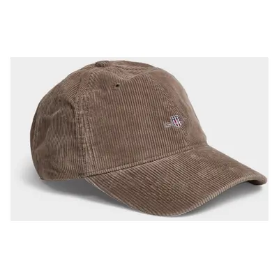 KŠILTOVKA GANT SHIELD CORD CAP DESERT BROWN