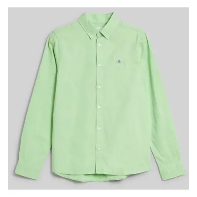 KOŠILE GANT SHIELD OXFORD BD SHIRT SLIME GREEN