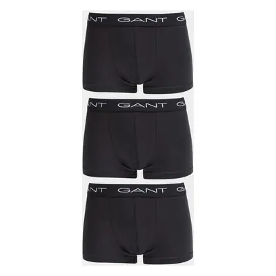 SPODNÍ PRÁDLO GANT TRUNK 3-PACK BLACK