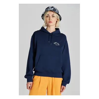 MIKINA GANT ARCH HOODIE CLASSIC BLUE