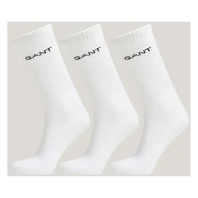 PONOŽKY GANT SPORT SOCKS 3-PACK WHITE