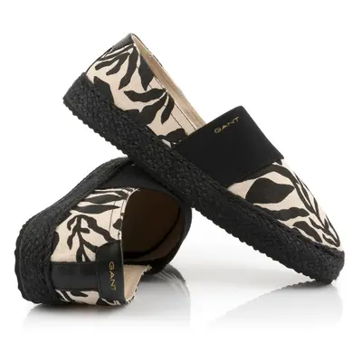 ESPADRILKY GANT RAFFIAVILLE DRY SAND/BLACK