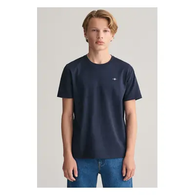 TRIČKO GANT SHIELD SS T-SHIRT EVENING BLUE