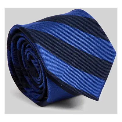 KRAVATA GANT STRIPED SILK TIE EVENING BLUE