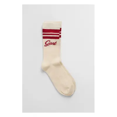 PONOŽKY GANT RIB SOCKS CREAM