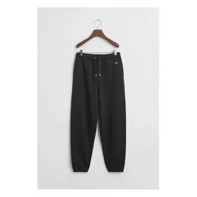 TEPLÁKY GANT REG SHIELD SWEATPANTS BLACK