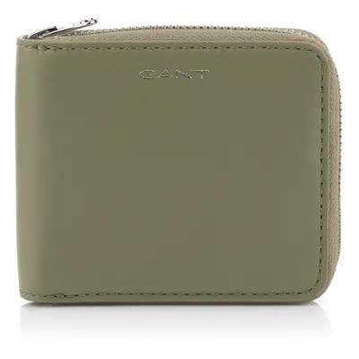 PENĚŽENKA GANT LEATHER ZIP WALLET DRIED CLAY