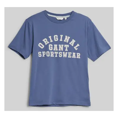 TRIČKO GANT ORIGINAL SPORTSWEAR T-SHIRT WASHED BLUE