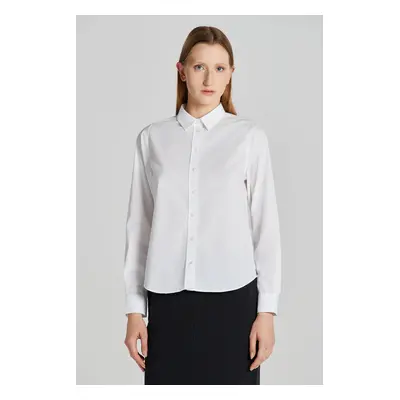 KOŠILE GANT REG POPLIN SHIRT WHITE