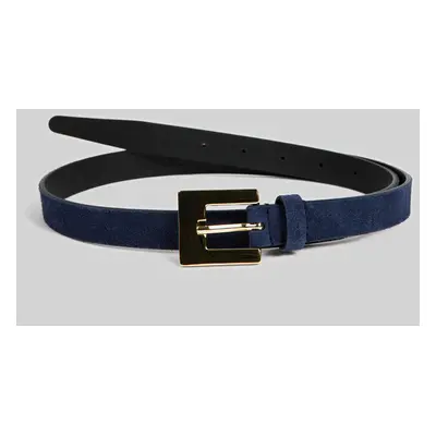 OPASEK GANT SLIM SUEDE BELT MARINE