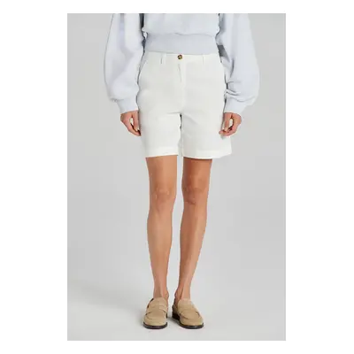 ŠORTKY GANT CHINO SHORTS EGGSHELL