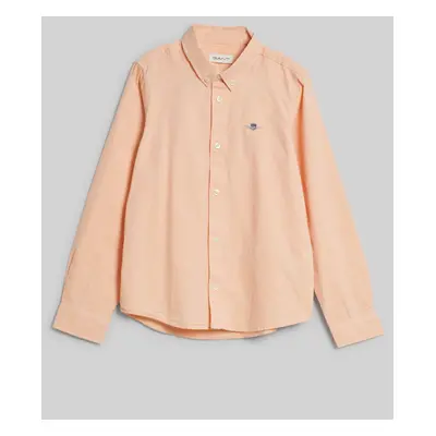 KOŠILE GANT SHIELD OXFORD BD SHIRT CORAL APRICOT