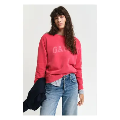 MIKINA GANT ARCH C-NECK SWEAT BRIGHT RED