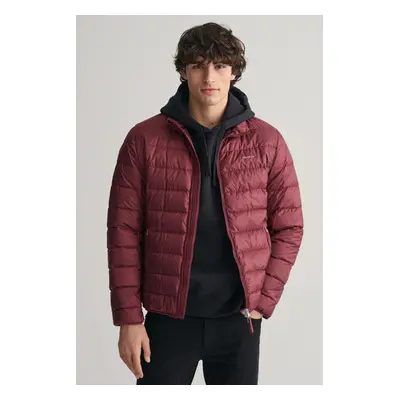 BUNDA GANT LIGHT DOWN JACKET WINE RED