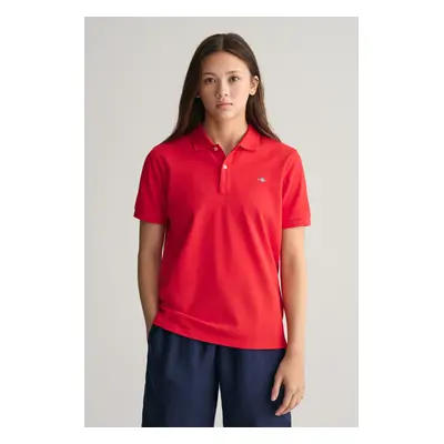 POLOKOŠILE GANT SHIELD SS PIQUE BRIGHT RED