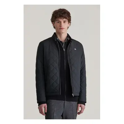 BUNDA GANT QUILTED WINDCHEATER BLACK