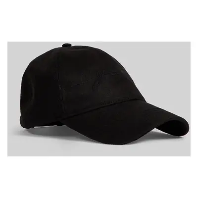 KŠILTOVKA GANT LINEN CAP BLACK