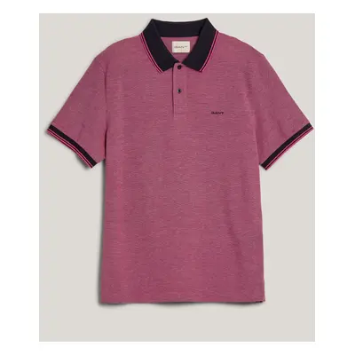 POLOKOŠILE GANT 4-COL OXFORD SS PIQUE CLEAR PINK