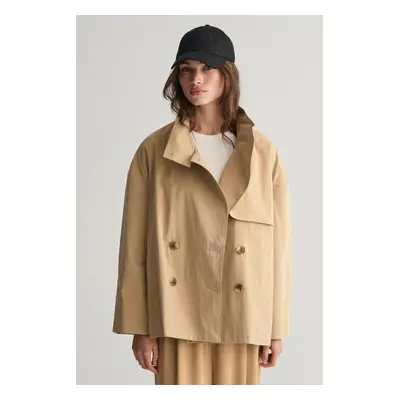 BUNDA GANT MID LENGTH TRENCH JACKET DARK KHAKI