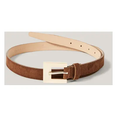 OPASEK GANT SLIM SUEDE BELT BLACK