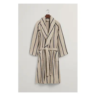 ŽUPAN GANT STRIPE ROBE PUTTY