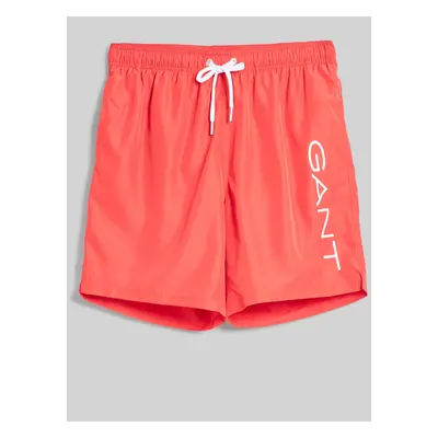 PLAVKY GANT LIGHTWEIGHT SWIM SHORTS BRIGHT RED