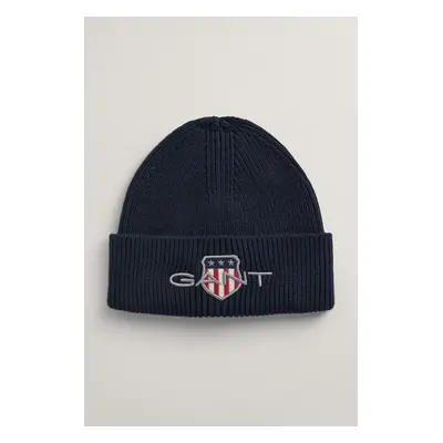 ČEPICE GANT ARCHIVE SHIELD BEANIE EVENING BLUE