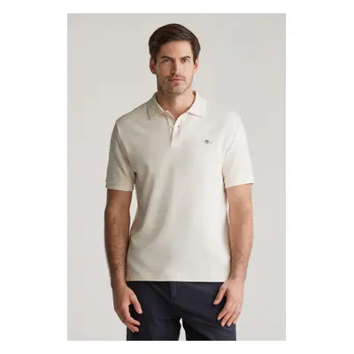 POLOKOŠILE GANT TEXTURED POLO CREAM