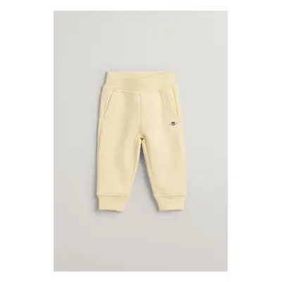 TEPLÁKY GANT SHIELD PANTS VANILLA YELLOW